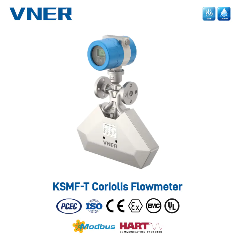 KSMF T-Series Coriolis Mass Flowmåler