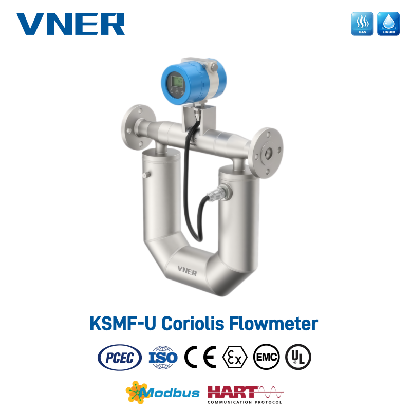 KSMF U-Series Coriolis Mass Flowmåler