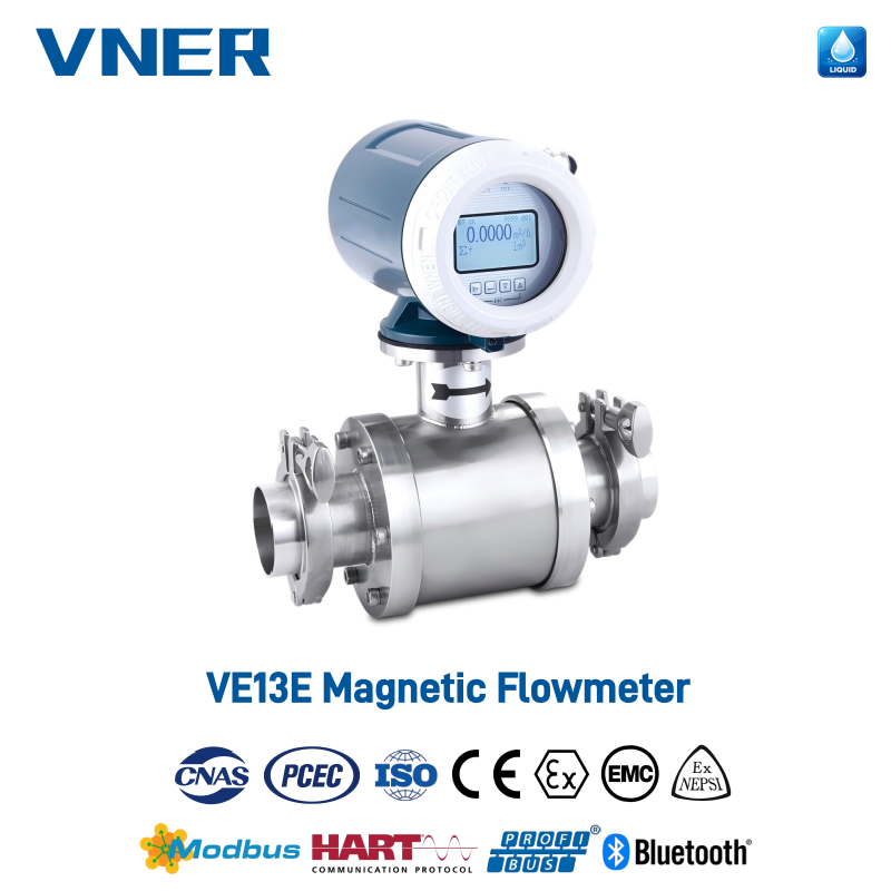 VE13 hygiejnisk elektromagnetisk flowmåler